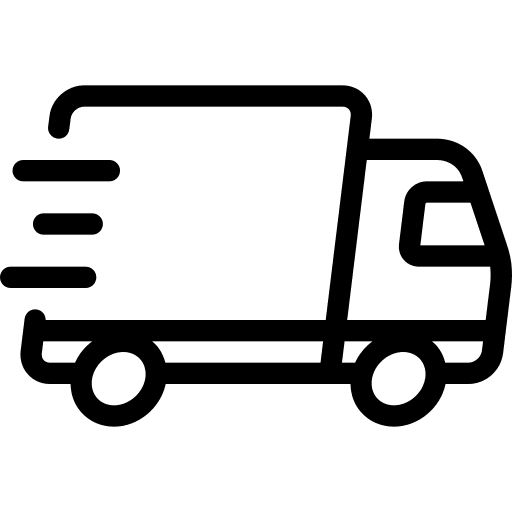 Delivery truck icon representing fast and free UK delivery for herb growing kits and indoor planters.